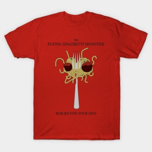 Flying Spaghetti Monster's Crucifixion T-Shirt